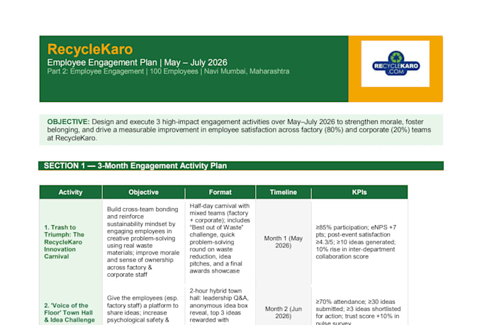 provide professional HR operations services
